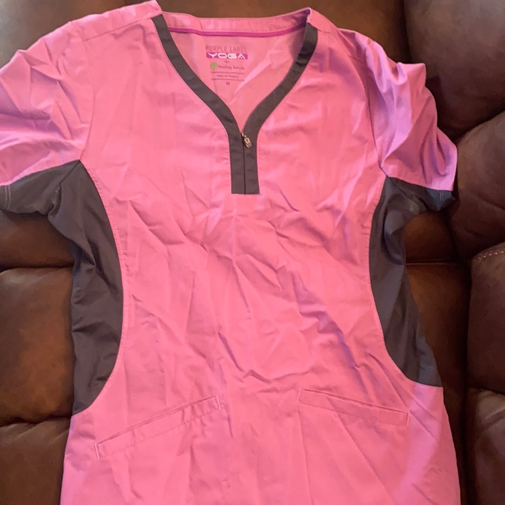 Healing hands scrub top